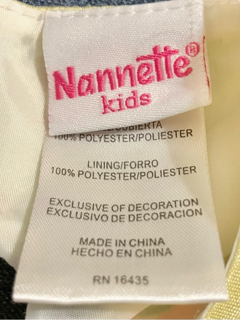 Nanette Kids Girls Sz 3T Yellow Floral Shantung Dress Pink Sash Tie Heart Cutout